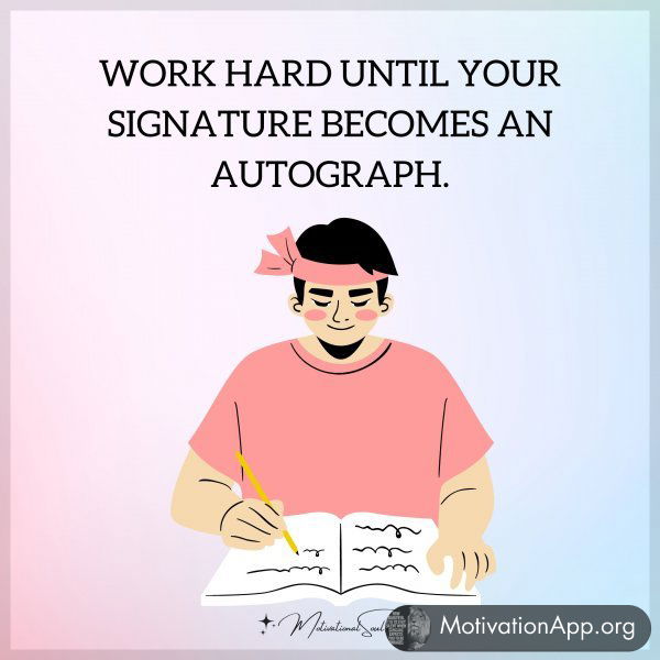 WORK HARD UNTIL