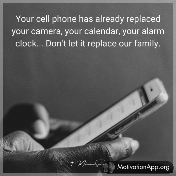 Your cell phone has already replaced your camera