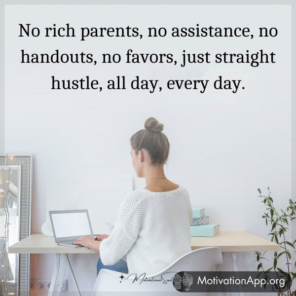 No rich parents