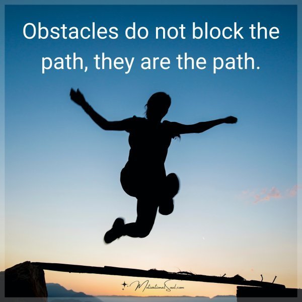 Obstacles do not block the path