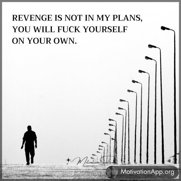 Revenge is not