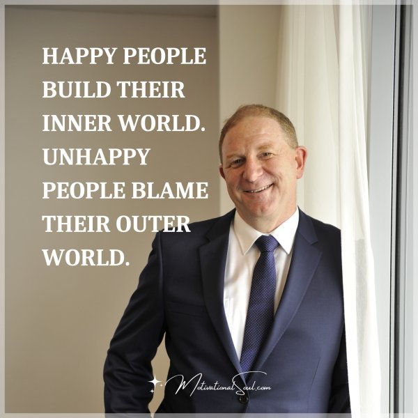 Happy people build