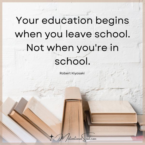 Your education