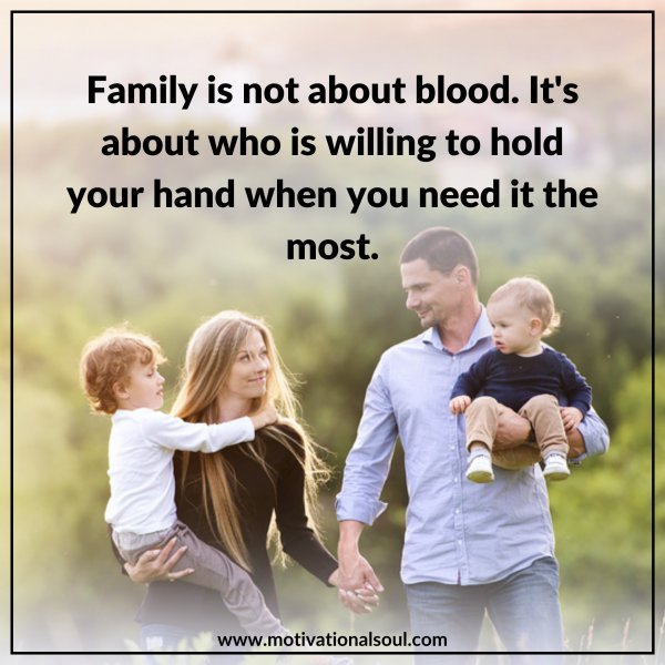 Family is not