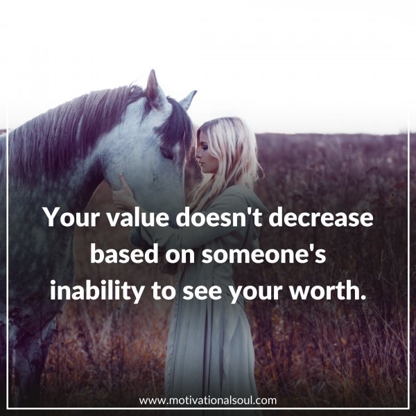 Your value doesn't