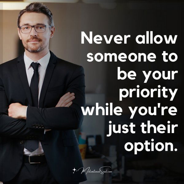 Never allow