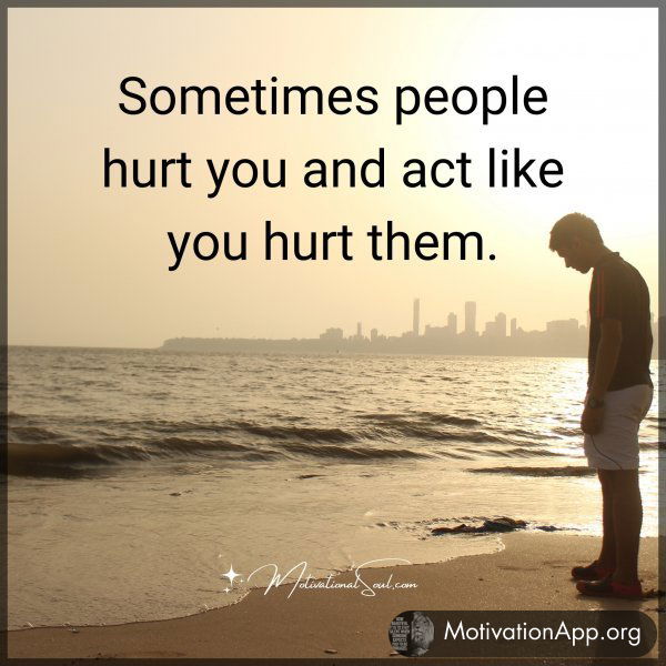 Sometimes people