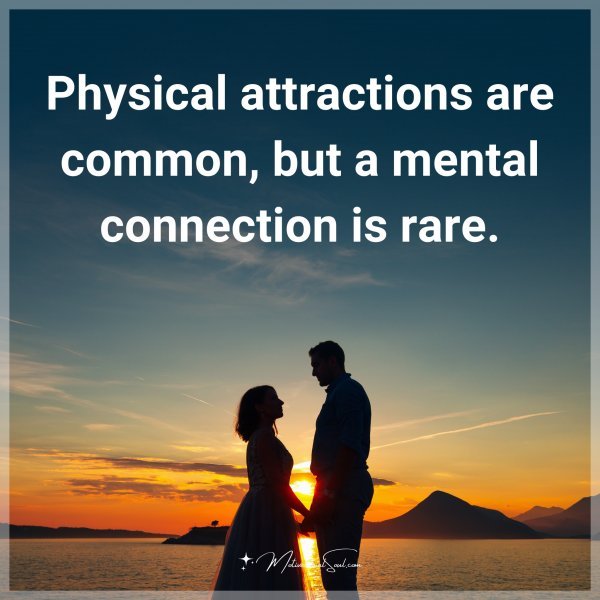 Physical attractions are common