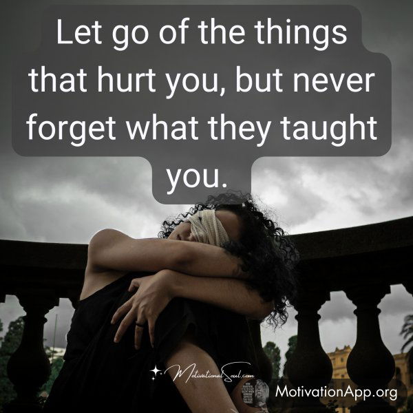 Let go of