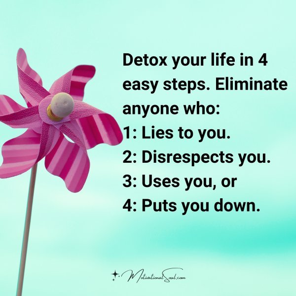 Detox your