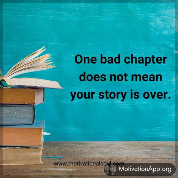 One bad chapter