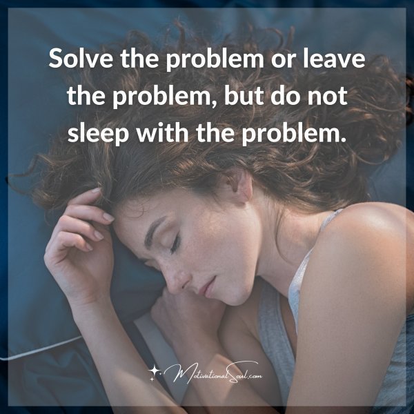 Solve the problem or leave the problem
