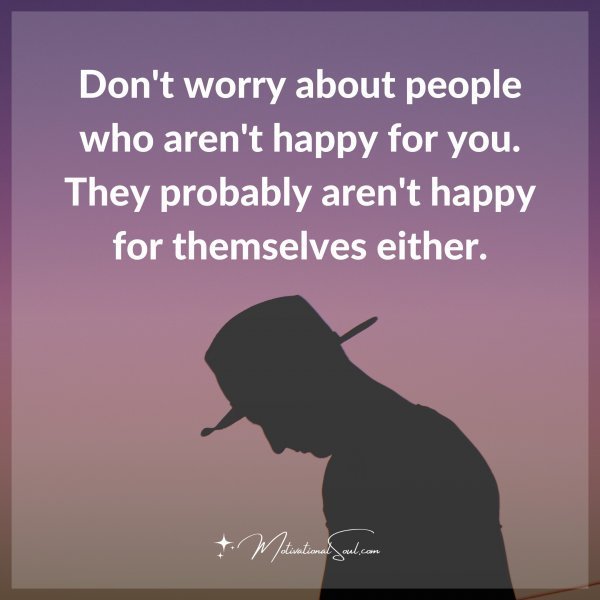 DON'T WORRY ABOUT PEOPLE