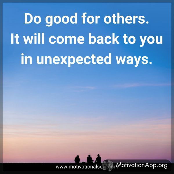 Do good