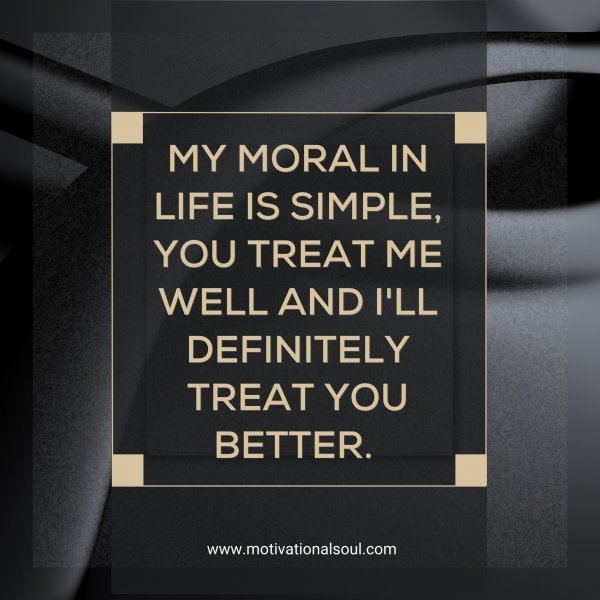 My moral