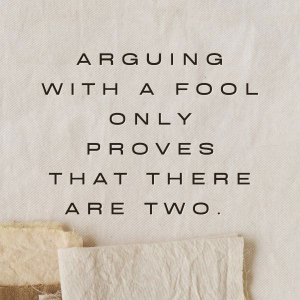 Arguing