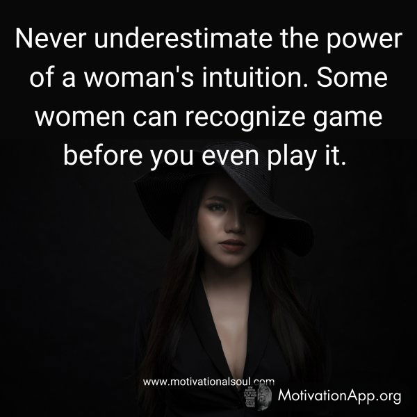 Never underestimate