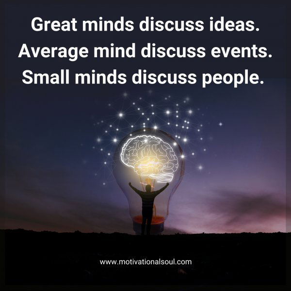 Great minds