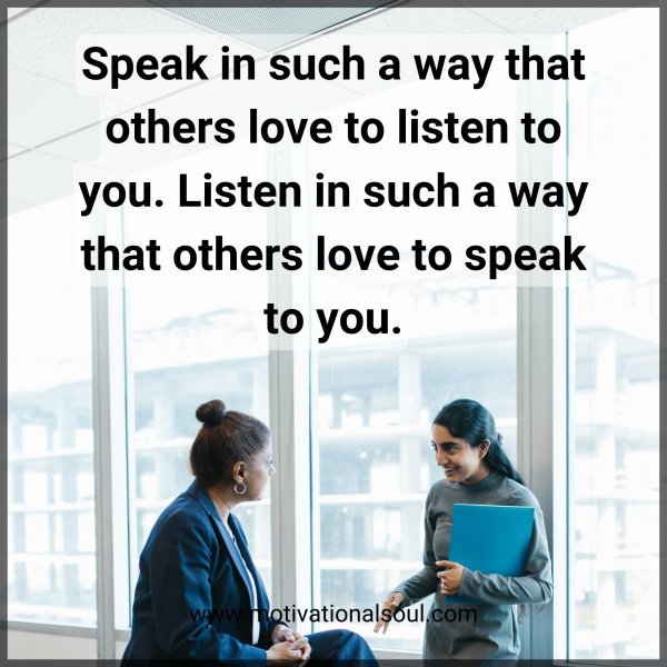 Speak in