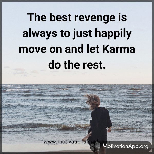 The best revenge