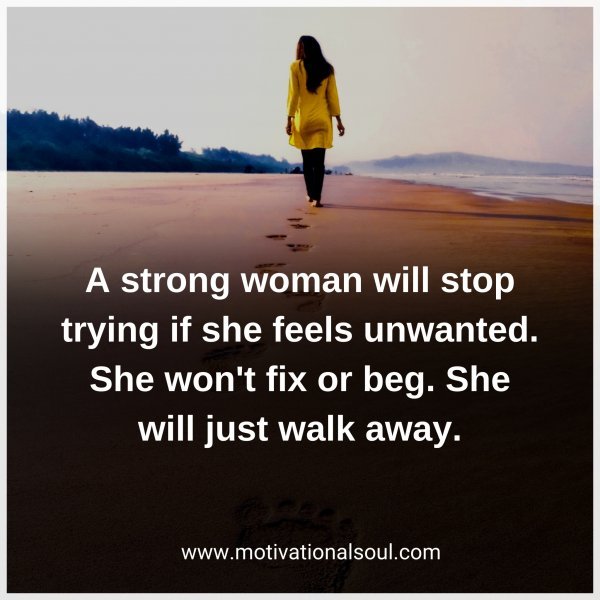 A strong woman