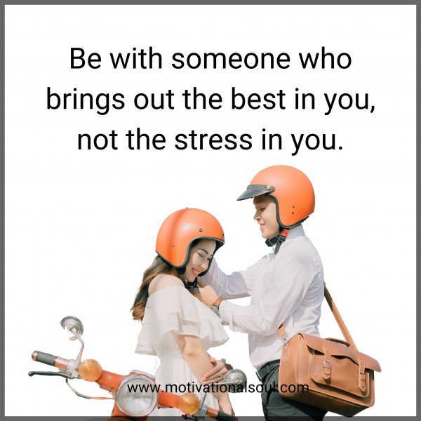 Be with someone