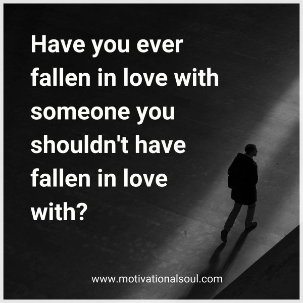 Have you ever fallen