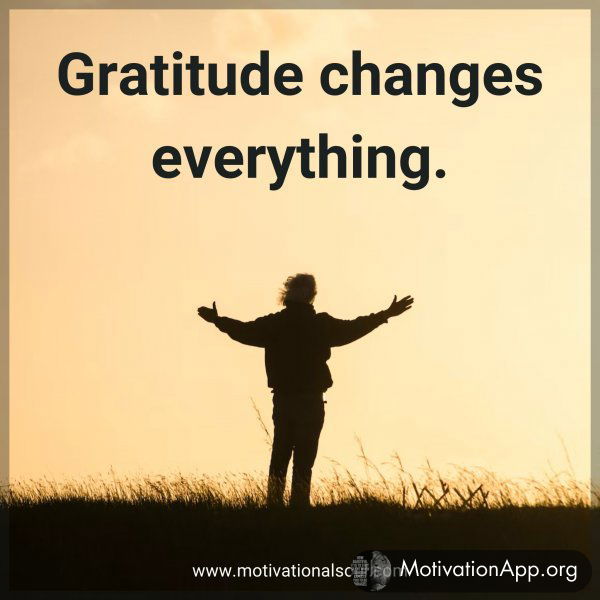 Gratitude