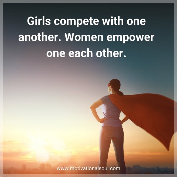 Girls compete