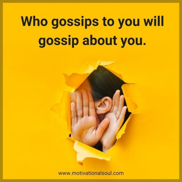 Who gossips to