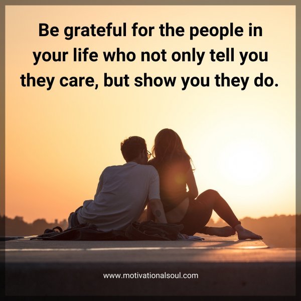 Be grateful