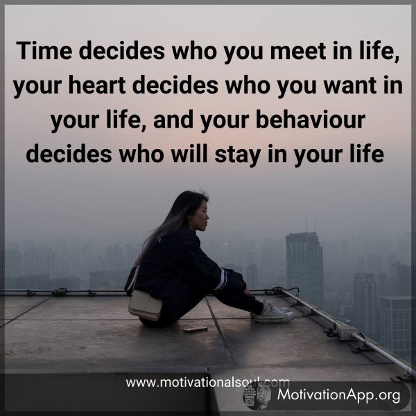 Time decides