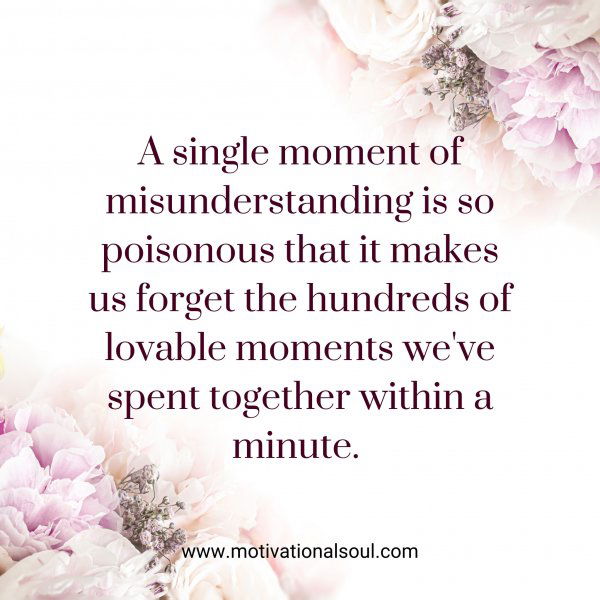 A single moment of