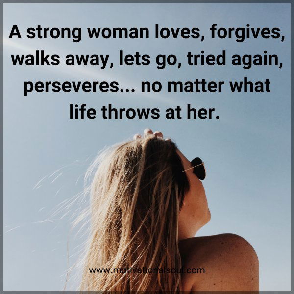 A strong woman