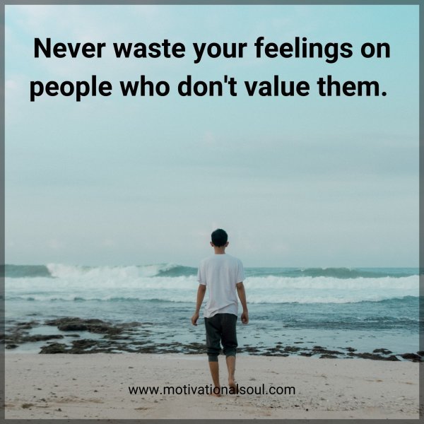 Never waste