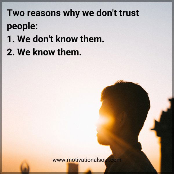 Two reasons