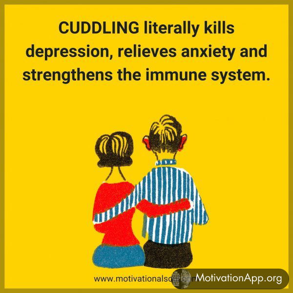 CUDDLING