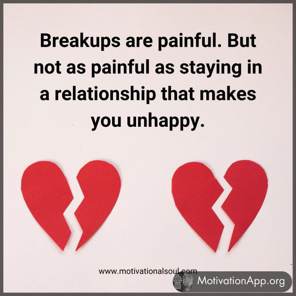 Breakups are painful. But