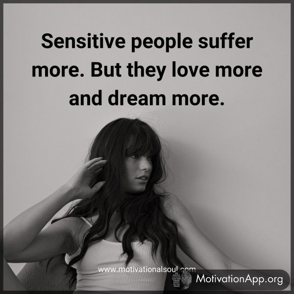 Sensitive people