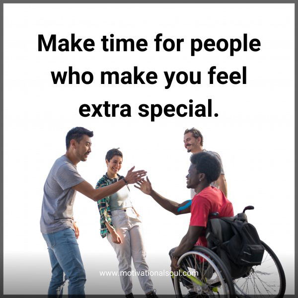 Make time for people