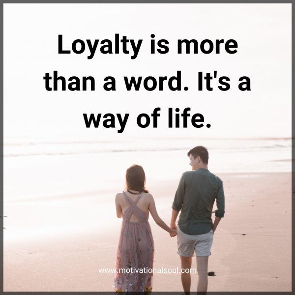 Loyalty is more than a