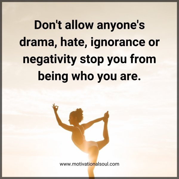Don't allow anyone's