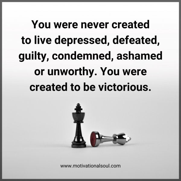 You were never created